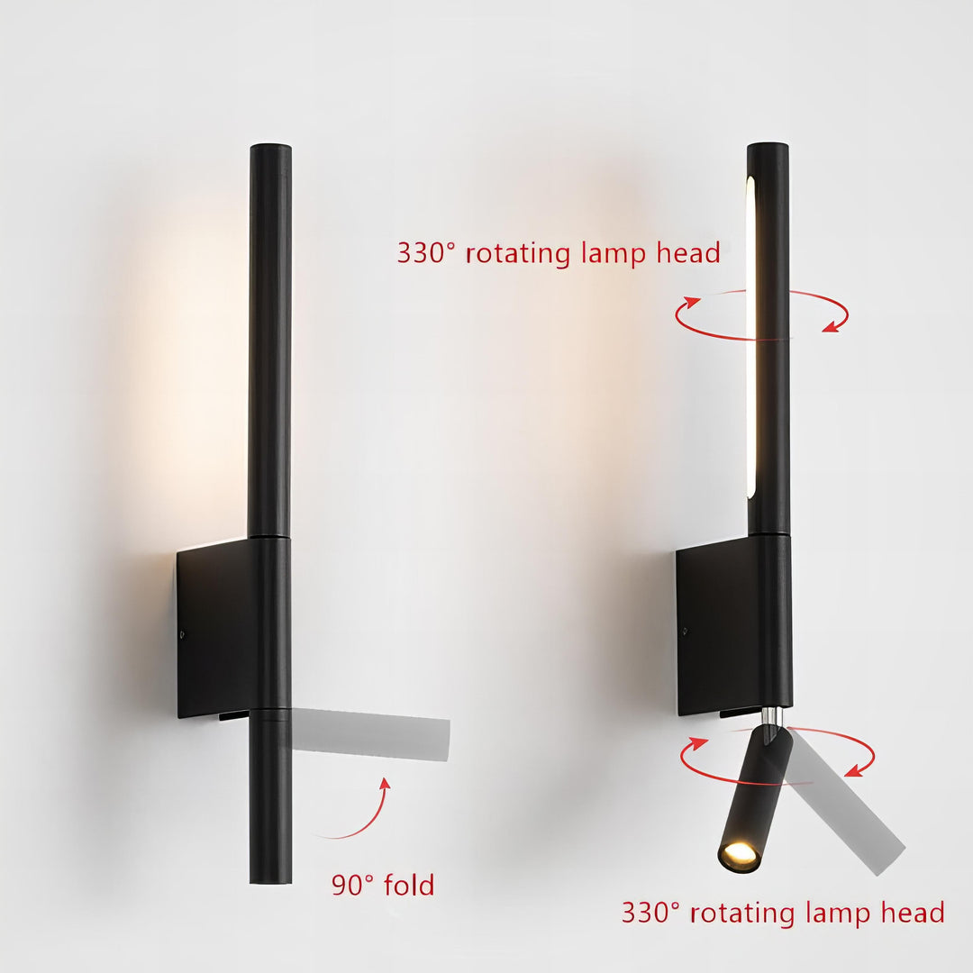 Orbit Justerbar Roterende Vegglampe | Luvikno