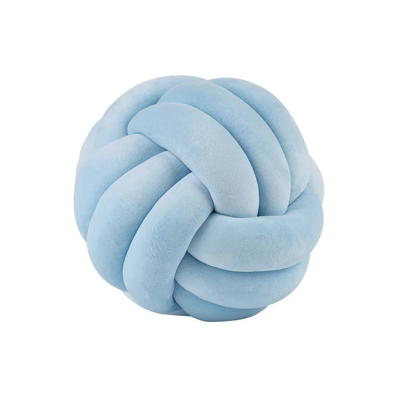 Plush Knot Cushion (Velour) | Luvikno