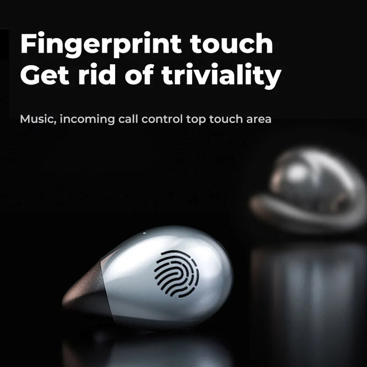 Super Lett Benledning Bluetooth Trådløse Sport Ørepropper Hodetelefoner Luvikno