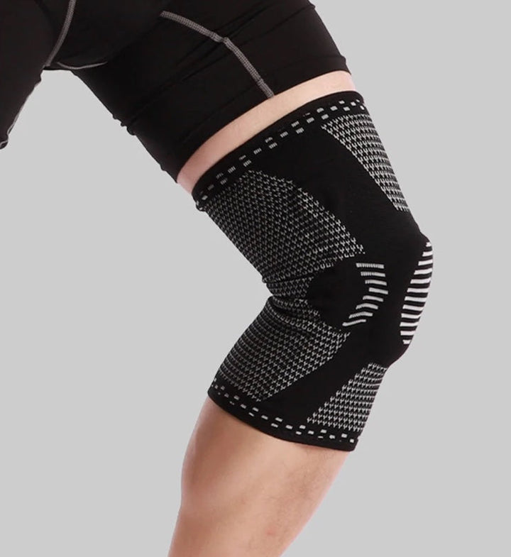 Elastisk knebeskytter for stabilitet Luvikno