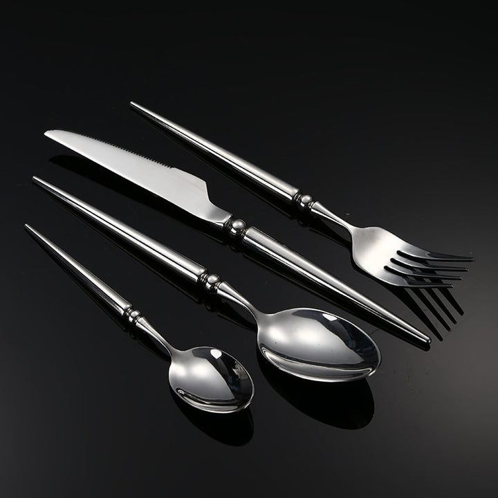 Vivian Silver Besteckset – Elegant Design | Luvikno