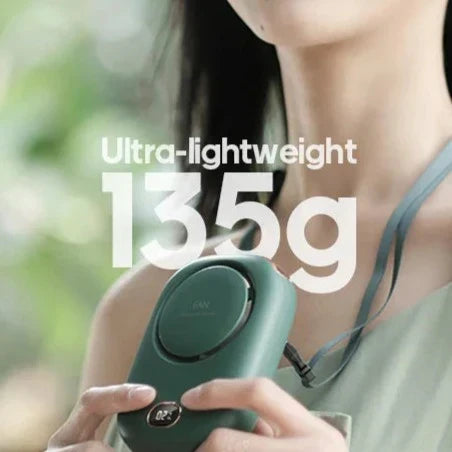 Ultraportabel handsfri kjølevifte | Luvikno