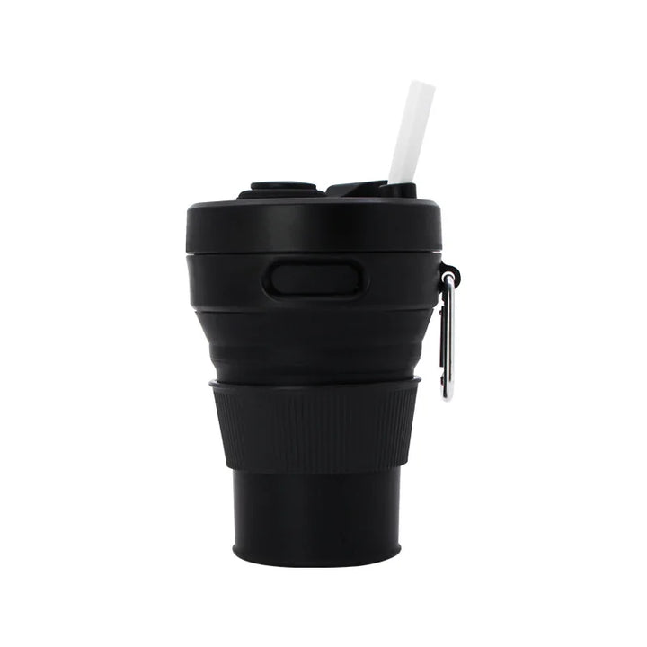 Gjenbrukbar Bærbar Sip-and-Go Sammenleggbar Kopp | Luvikno