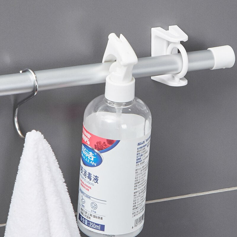 Punch-Free Handy Hook Justerbar Stangholder | Luvikno