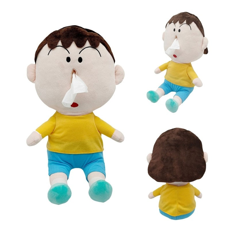 Mini Human Plush Toy Tissue Box | Luvikno