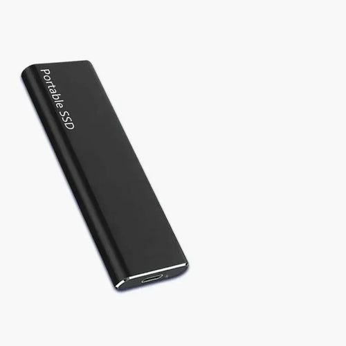 Luvikno | Ultra Tynn 4 TB Ekstern Harddisk – Bærbar USB-C Lagringsløsning for Rask Filoverføring og Holdbarhet