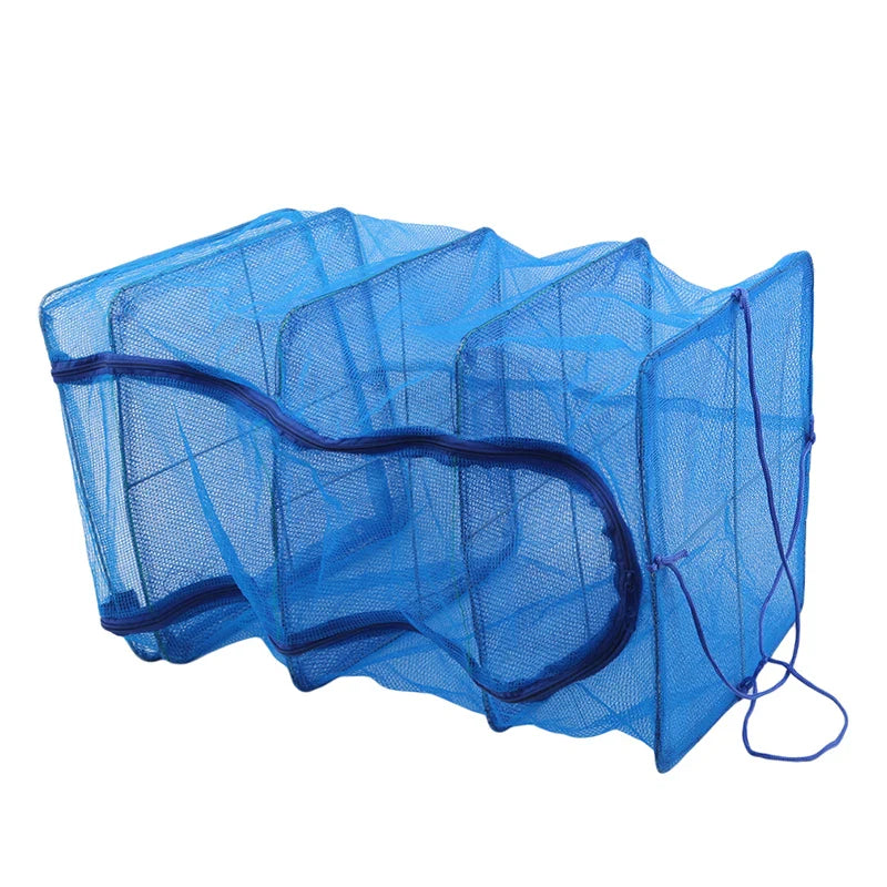 Luvikno | Tørkenett AeroDry 3X | Sammenleggbart hengende kurv med 3 nivåer | For fisk, urter, grønnsaker og planter | 35×35×65 cm