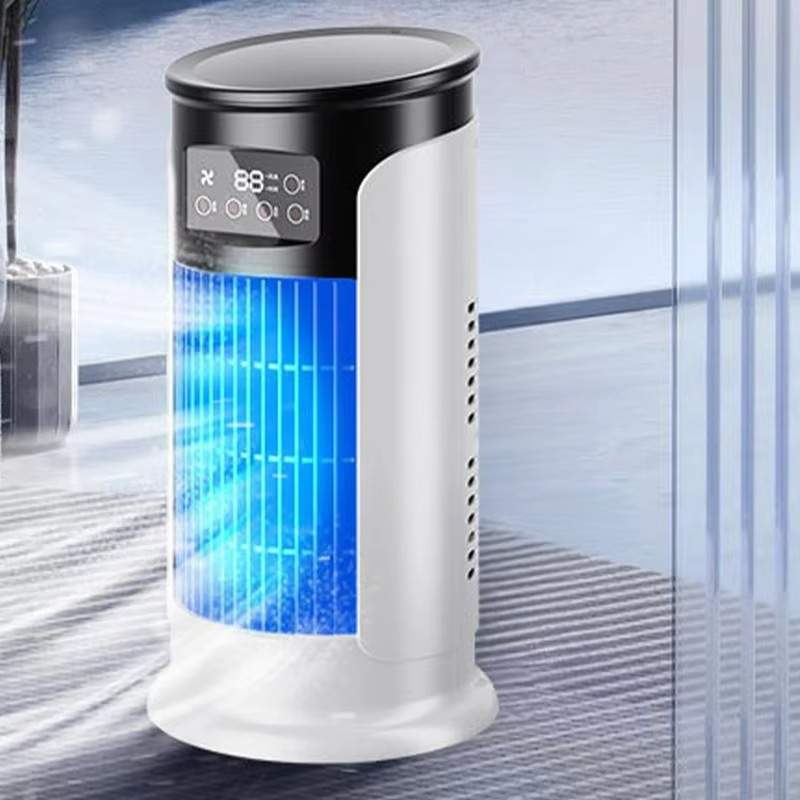 Bærbare klimaanlegg vifte fordampningskjøler USB stille timer romkjøling liten 10 oz vanntank personlig kjøler justerbar | Luvikno