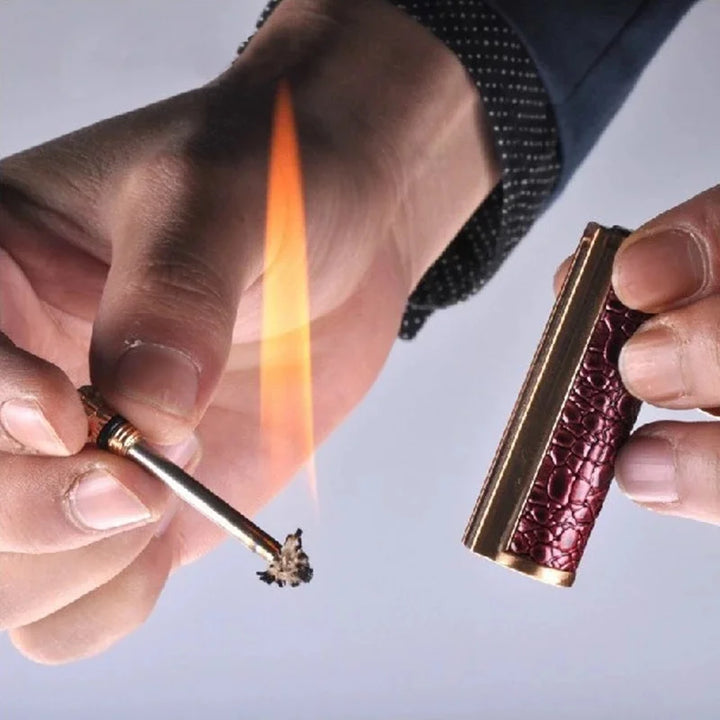 Lærri nøkkelring Metall Tenner Inferno Lighter | Luvikno