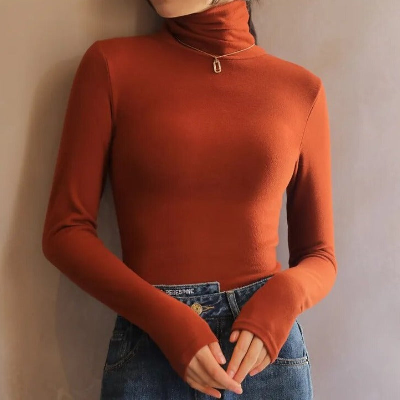 Luvik - Samt Kortsleeve genser for kvinner