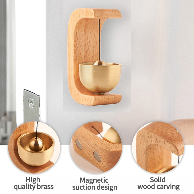 Forest Song Creative Wooden Door Bell | Luvikno