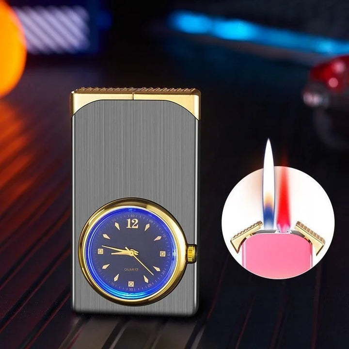 Kreativ Dual Fire Gradient Color Lighter Watch | Luvikno