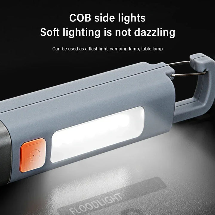 Ultra-Bright Long Shot USB Oppladbar Lommelykt | Luvikno