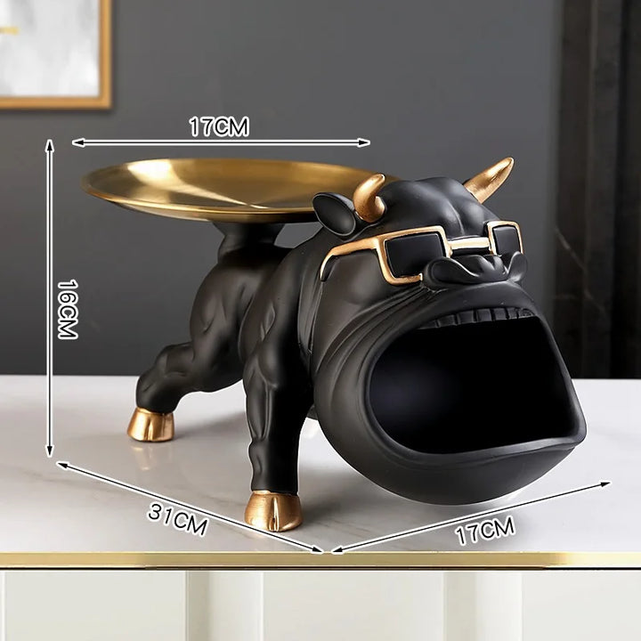 Fancy Bull Dekorativ Nøkkelfeste | Luvikno