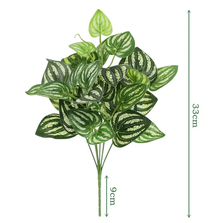 Luvikno | Verdalisse Kunstige Blad Garland med Ekte Planteutseende | Realistisk Tekstur | For Veggdekorasjon, Bryllup & Arrangementer