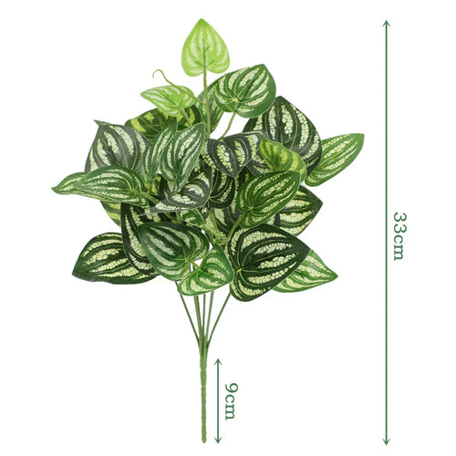 Luvikno | Verdalisse Kunstige Blad Garland med Ekte Planteutseende | Realistisk Tekstur | For Veggdekorasjon, Bryllup & Arrangementer