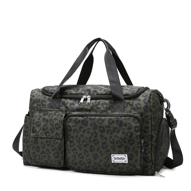 Luvikno | Trevaro GoBag | Reise bag laget av Oxford stoff | 48×26×28 cm | Stilig & Robust for hverdag & reise