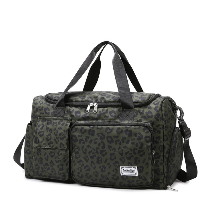 Luvikno | Trevaro GoBag | Reise bag laget av Oxford stoff | 48×26×28 cm | Stilig & Robust for hverdag & reise