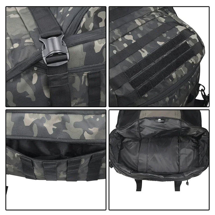 Luvikno | Stor taktisk reise- og ryggsekk - TrailTrek Duffle