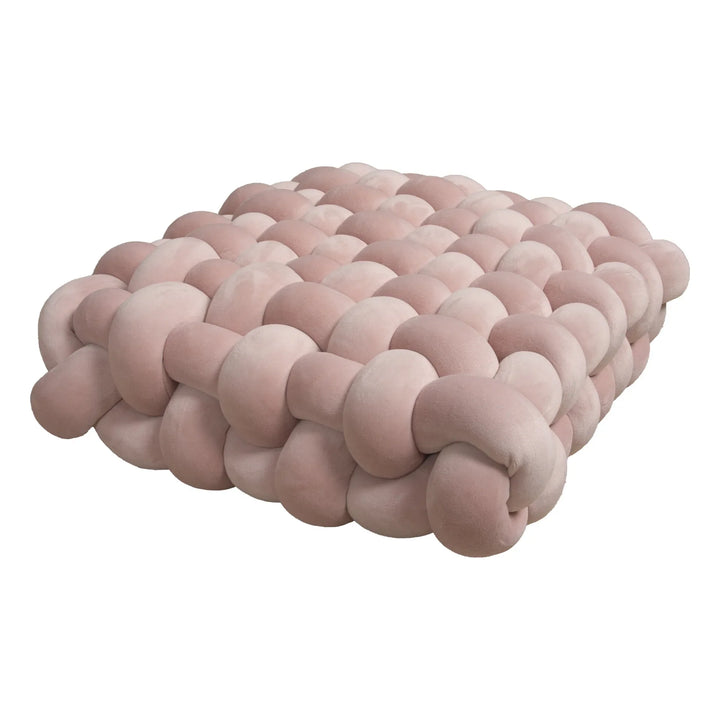 Chunky Woven Knot Cushion | Luvikno