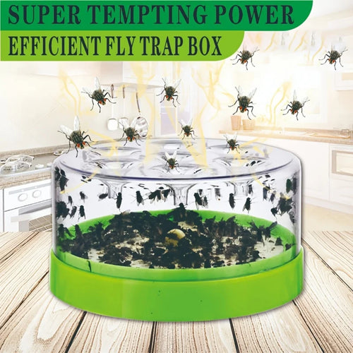 Luvikno | Fluefelle EcoTrap 7 | Gjenbrukbar & Giftfri | Uten Elektrisitet & Kjemikalier | Med 7 Innganger for Effektiv Fluekontroll