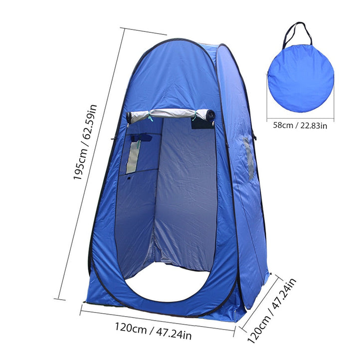 Pop-Up Bærbar Camping Privatlivs Telt | Luvikno