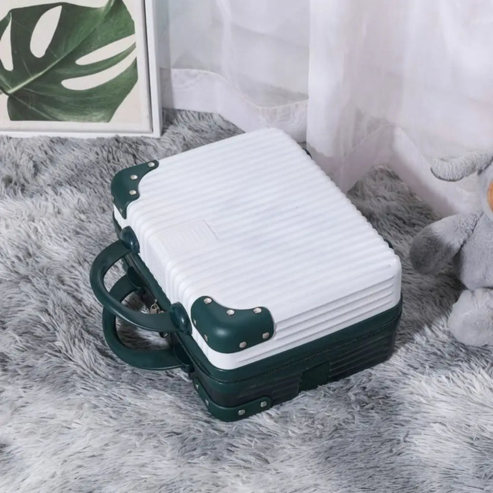 Luvikno | Travellia Mini Kosmetikkveske | Kompakt og Stilig | Hardt Skall laget av ABS+PC | Ideell for Reisen og Sminke