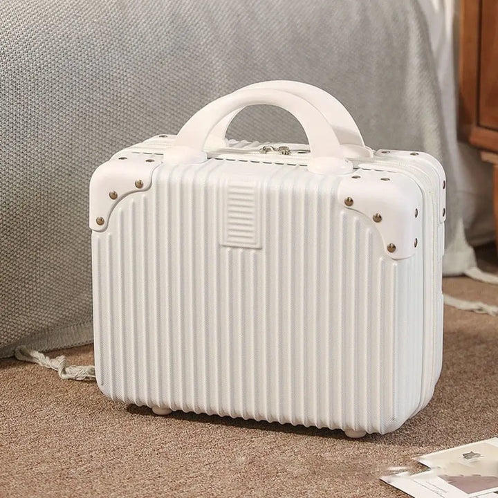 Luvikno | Travellia Mini Kosmetikkveske | Kompakt og Stilig | Hardt Skall laget av ABS+PC | Ideell for Reisen og Sminke