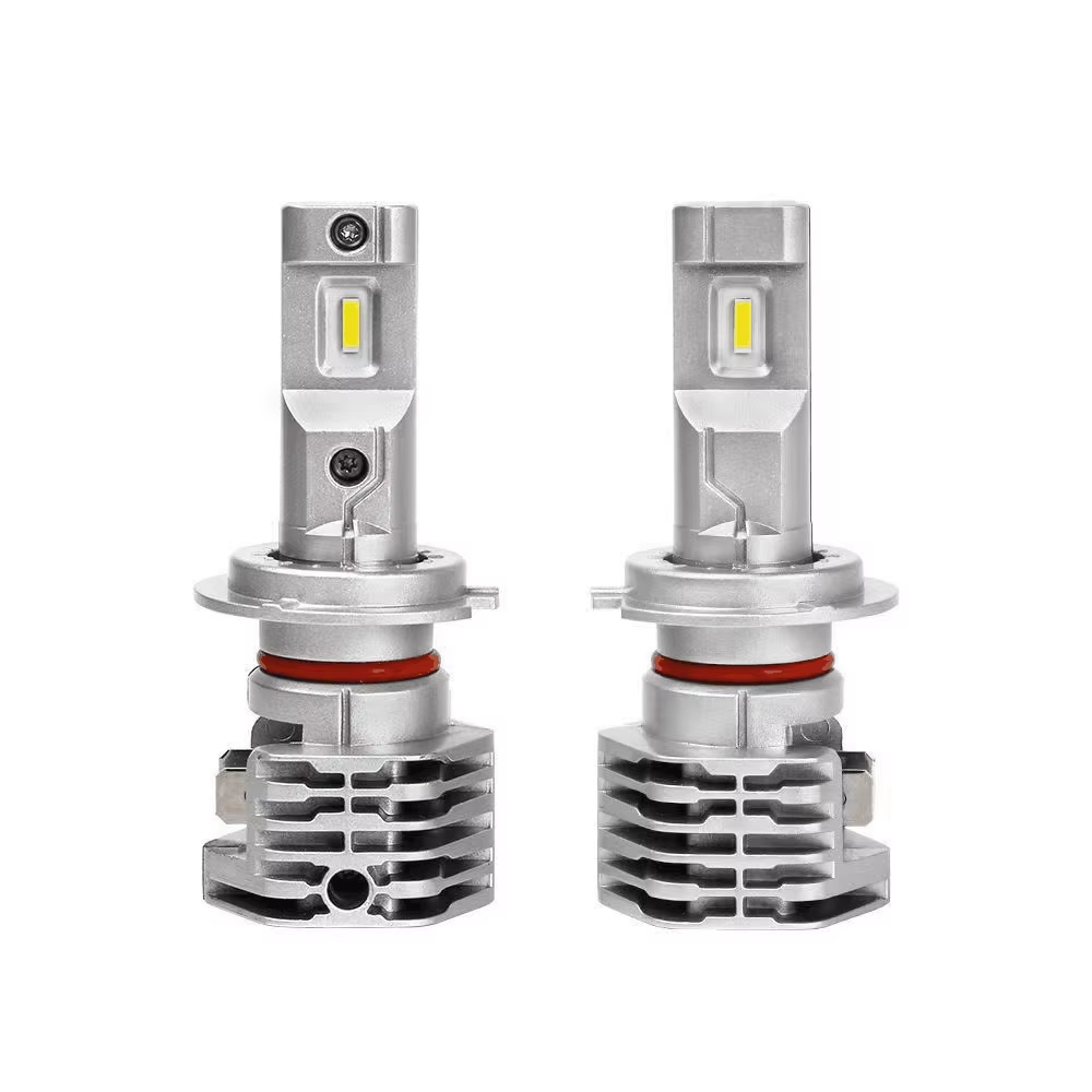 2stk 30000LM LED Hovedlys Pærer H4 H7 9003 CSP Vifteløs Høy Lav Stråle 12V 24V Luvikno