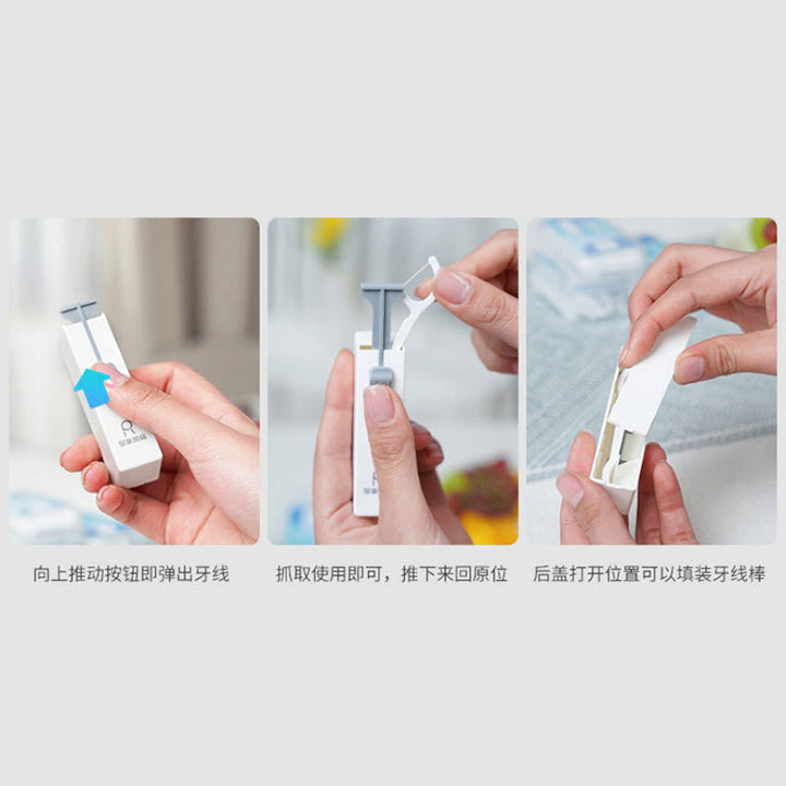Bærbar Automatisk Flosser Dispenserboks | Luvikno