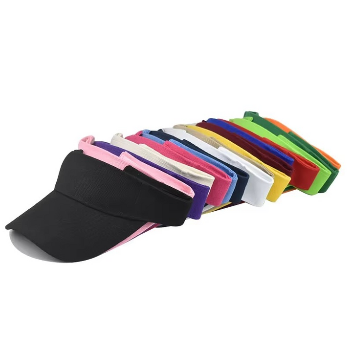 Luvikno | Unisex Solid Color Solbeskyttelse Sport Caps - Lett Utendørs Visor for Baseball, Tennis, Golf, og Fritidsbruk