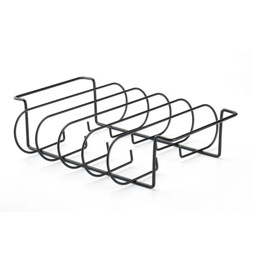 Luvikno | Rib Holder GrillMeister Pro | For 4 Racks | Non-Stick Coated | For Gassgrill & Ovnen