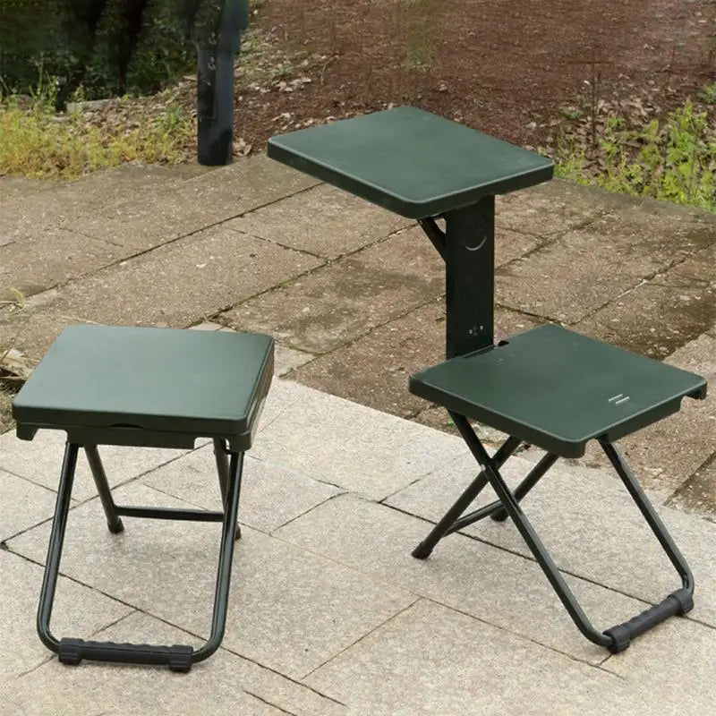 Foldbar Camping Bærbar Stol Bord | Luvikno