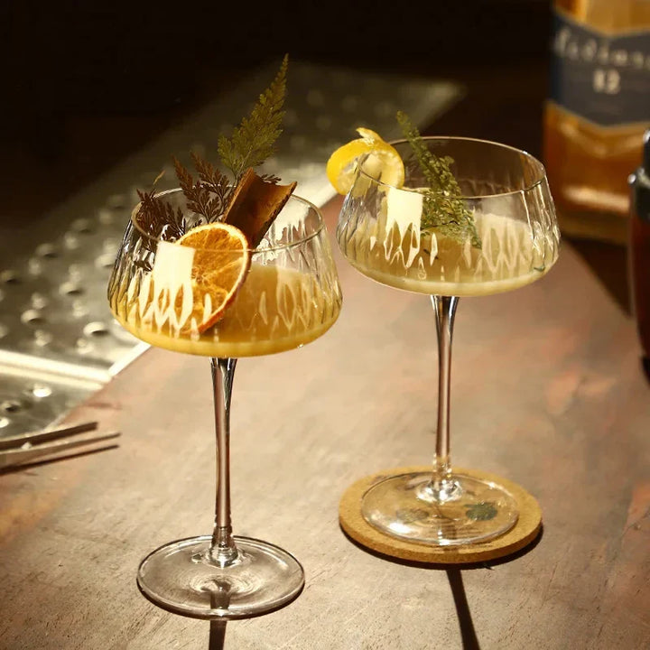Elegant 2-delt Cocktail Coupe Sett Luvikno