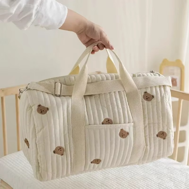 Allsidig Mommy Reise Tote - Bleie, Napp, og Essensielle Organiseringsveske Luvikno