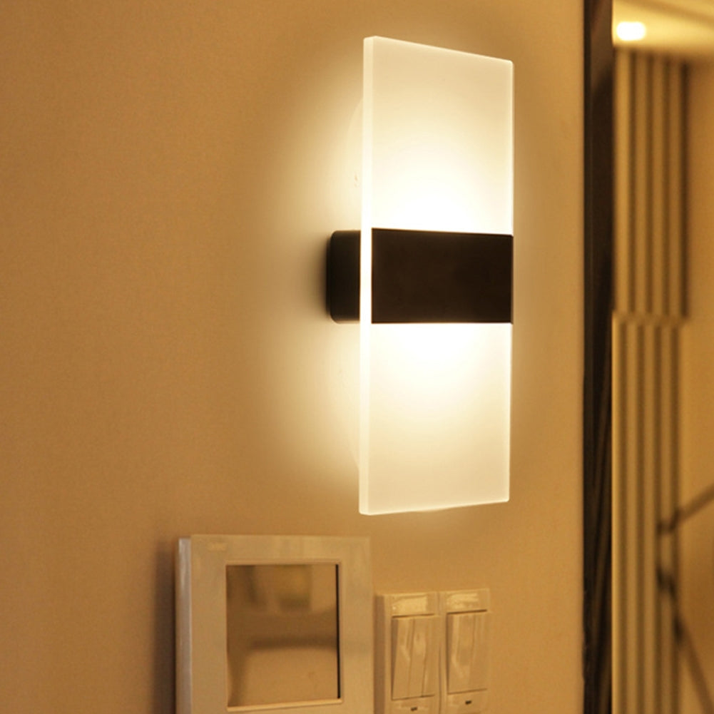 Glass vegglampe | Luvikno
