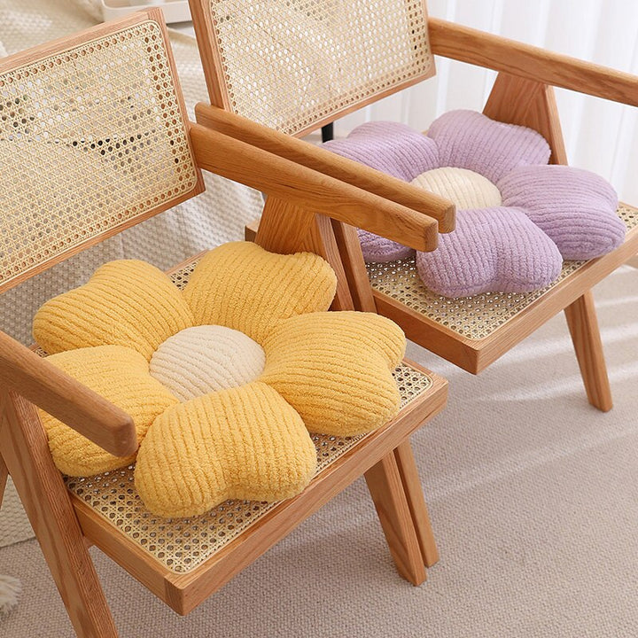 Fluffy Clover Flower Cushion | Luvikno