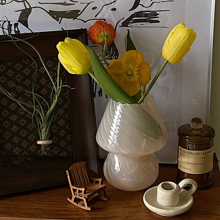 Nordisk Stripete Glassvase | Luvikno