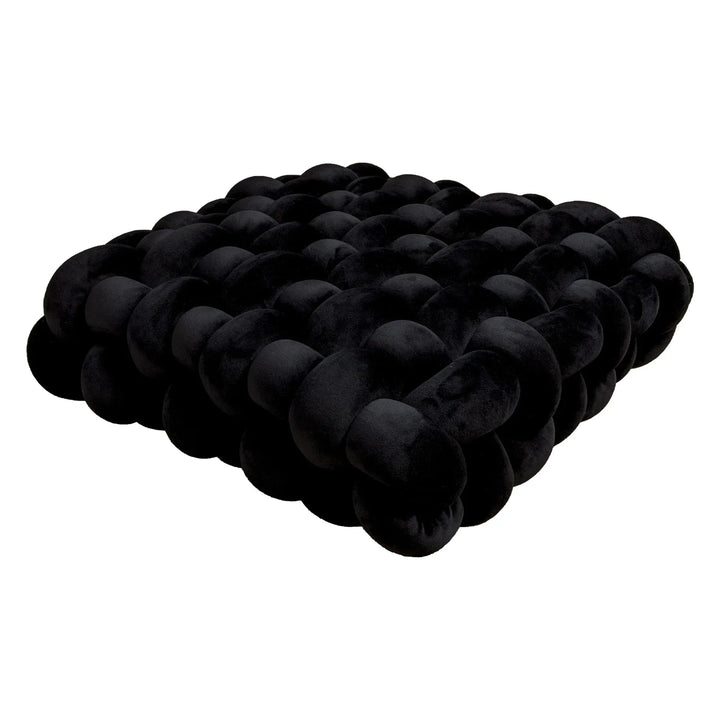 Chunky Woven Knot Cushion | Luvikno