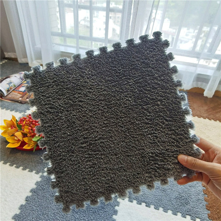 DIY Vinter Plush Puslespill Matte | Luvikno