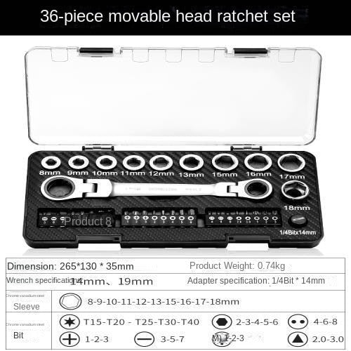 Ratchet-Tastic Master Multitool Wrench Set | Luvikno