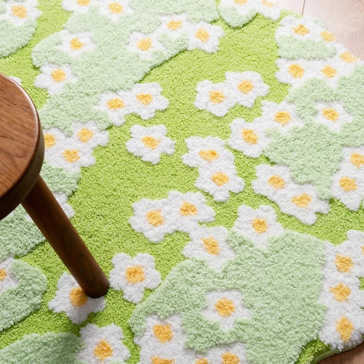 Flower Garden Rug | Luvikno