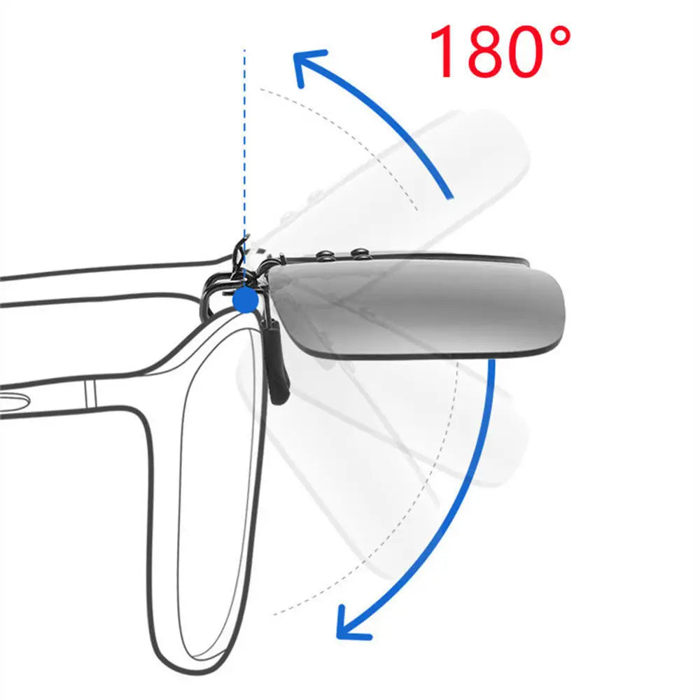 Polariserte Clip-On Solbriller Vintage | Luvikno
