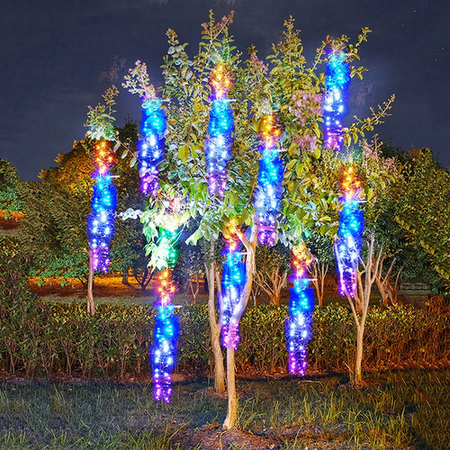 Luvikno | GlowCascade – Hengende LED Lys Tråder for Hage & Fest