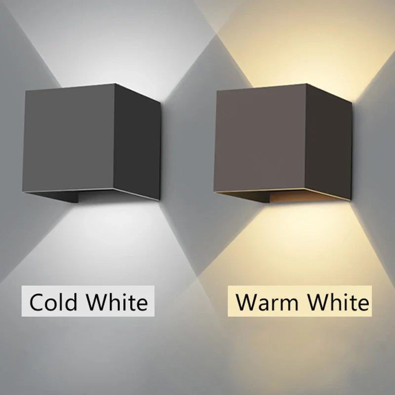 Utendørs LED-vegglampe | Luvikno