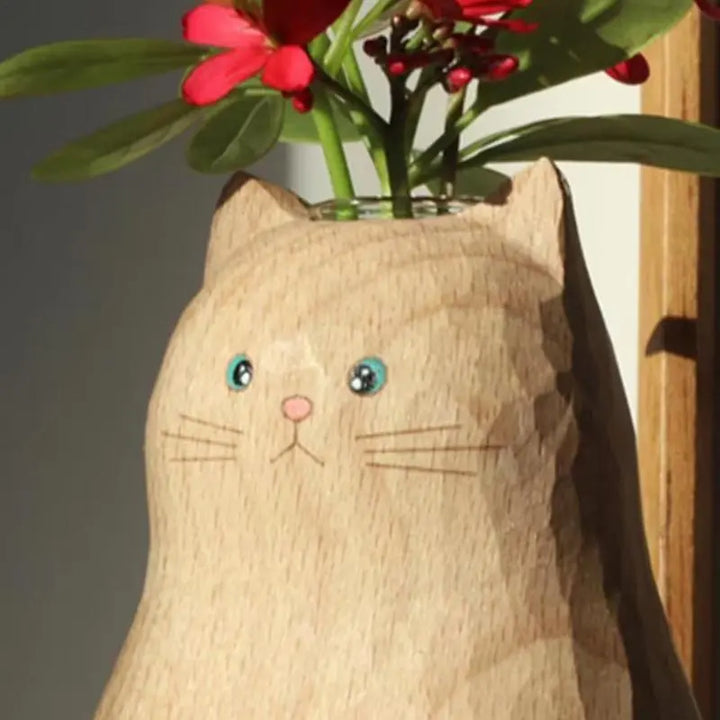 Søt katt blomsterkrukke