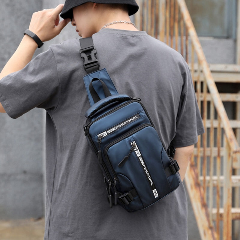 Elegant USB-lading Mini Crossbody Bag | Luvikno