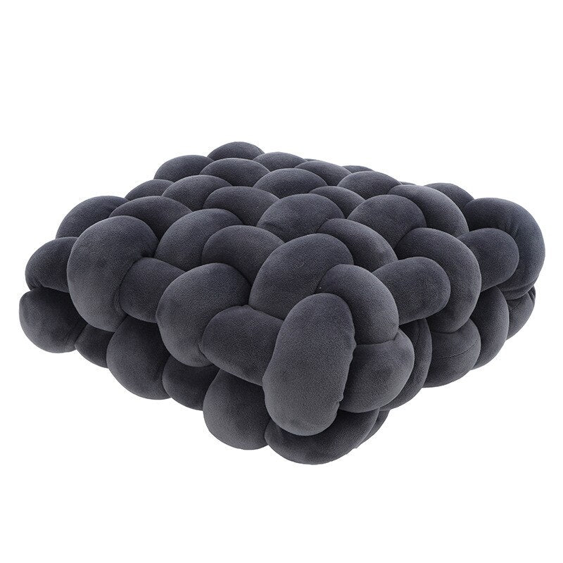 Knotted Ball Decorative Pillow | Luvikno