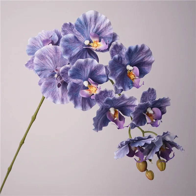 9-hodet kunstig Phalaenopsis blomst