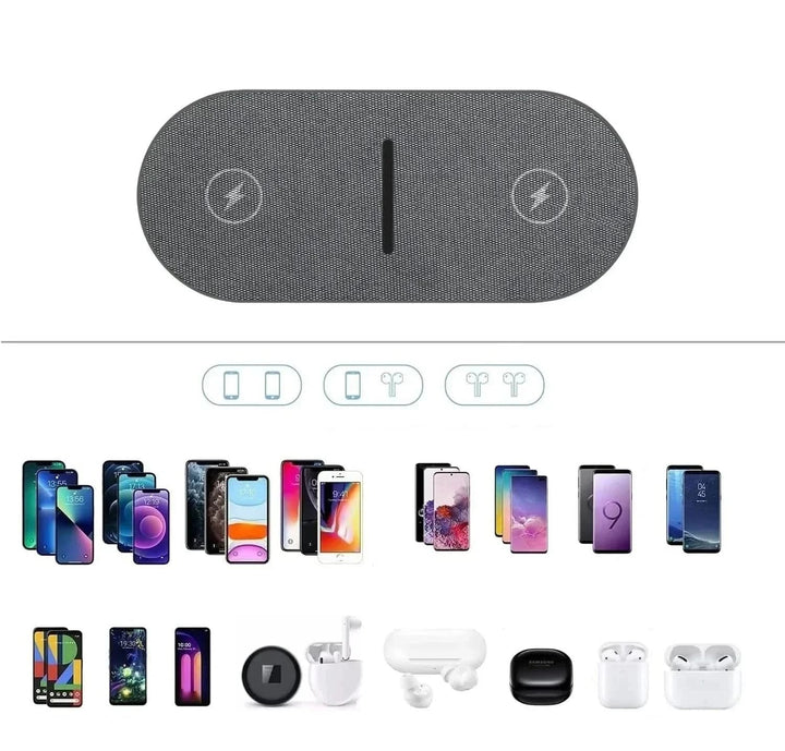 Luvikno | Lynrask lading for iPhone, AirPods & Samsung